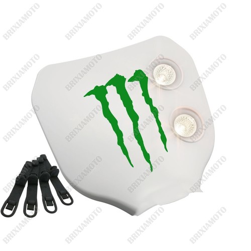 Maschera doppio faro bianco - faro,