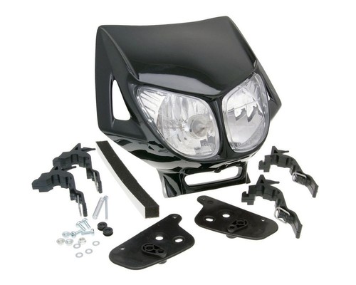 Mascherina faro enduro doppia - enduro,