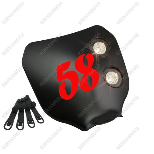 Maschera doppio faro - doppio,