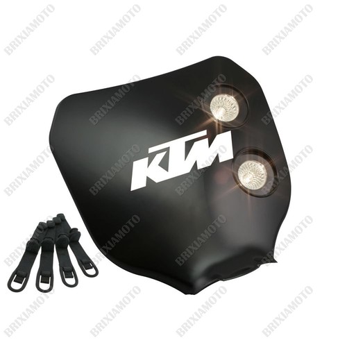 Maschera doppio faro - doppio, logo