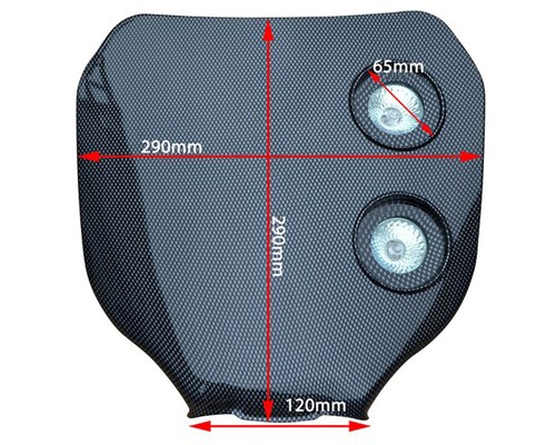 Faro proiettore moto per ktm - faro,