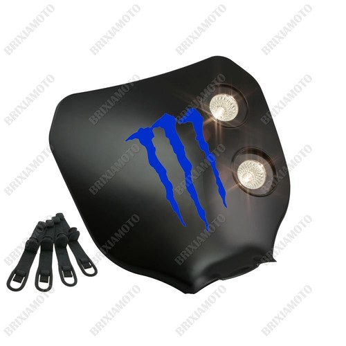 Maschera doppio faro - maschera, nero