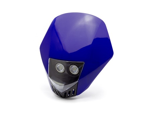 Mascherina faro led blu per - mascherina,