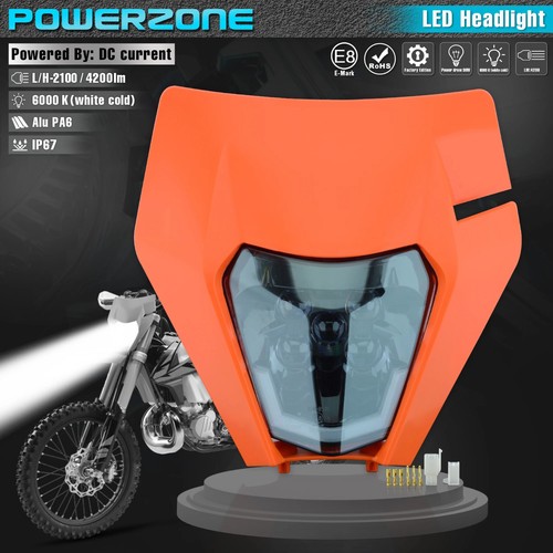 Carena faro led moto per - , ktm