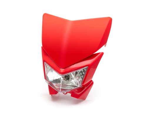 Mascherina faro moto rosso per - mascherina,